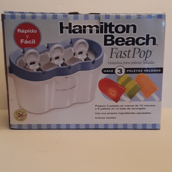 Hamilton Beach Fast Pop Popsicle Maker